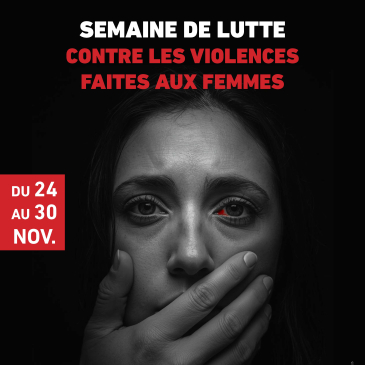 semaine de lutte contre les violences faites aux femmes