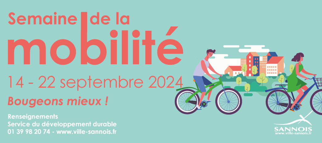 Bâche semaine de la mobilité