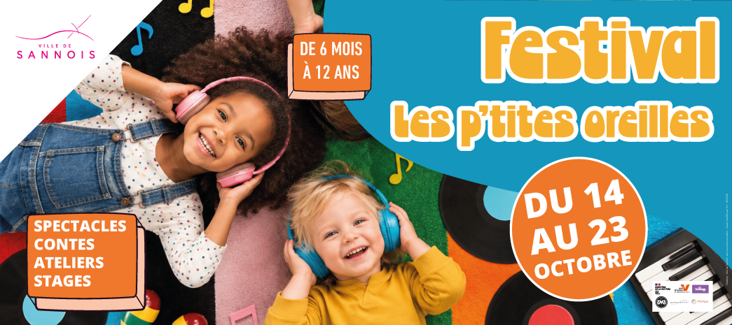 Visuel Festival les p'tites oreilles