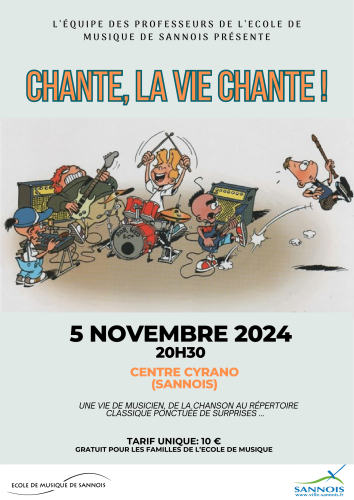 concert "chante la vie chante"