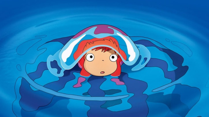 POnyo sur la falaise