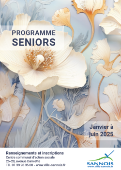 Programme seniors janvier-juin 2025