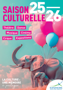 Visuel programme saison culturelle 2025-2026